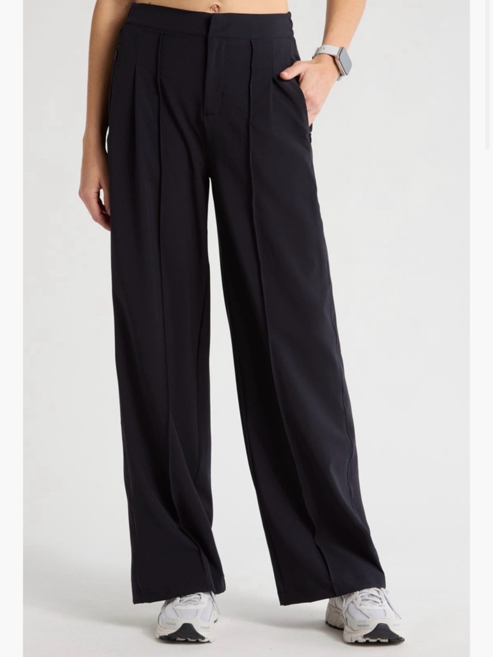 Zella Impress high waist athletic trouser pants *inner pocket issue*